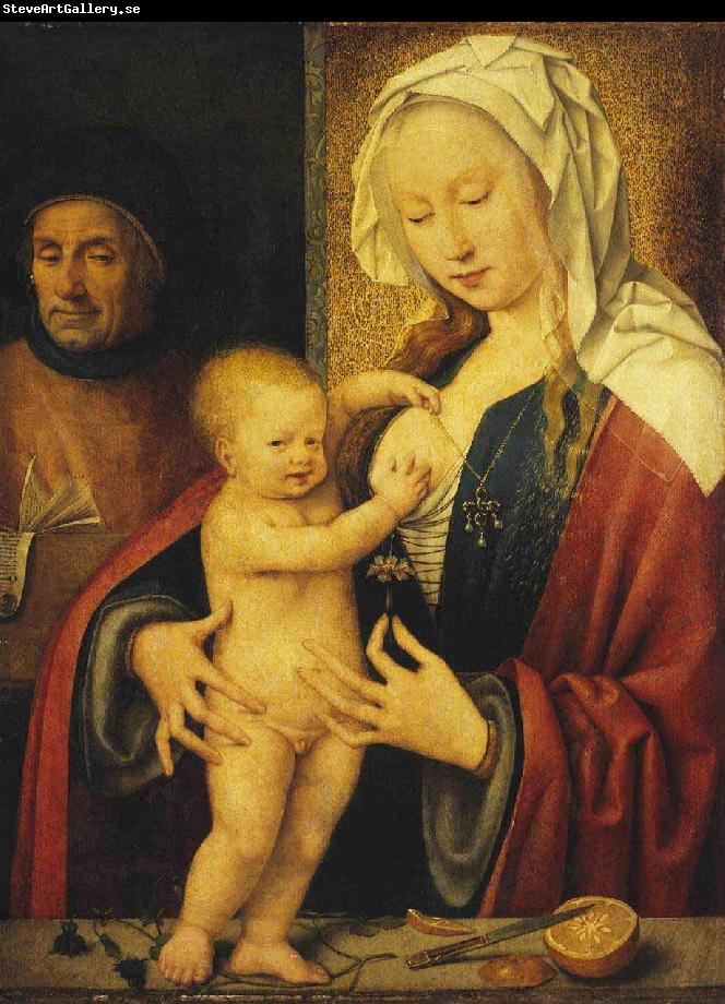 Joos van cleve The Holy Family